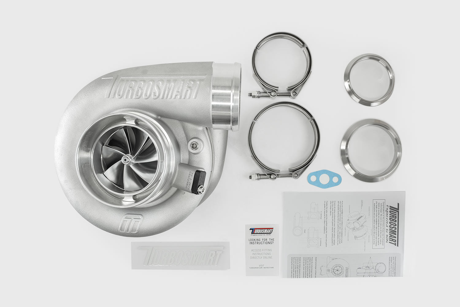 Turbosmart TS-1 Turbocharger 7675 V-Band 0.96AR Externally Wastegated