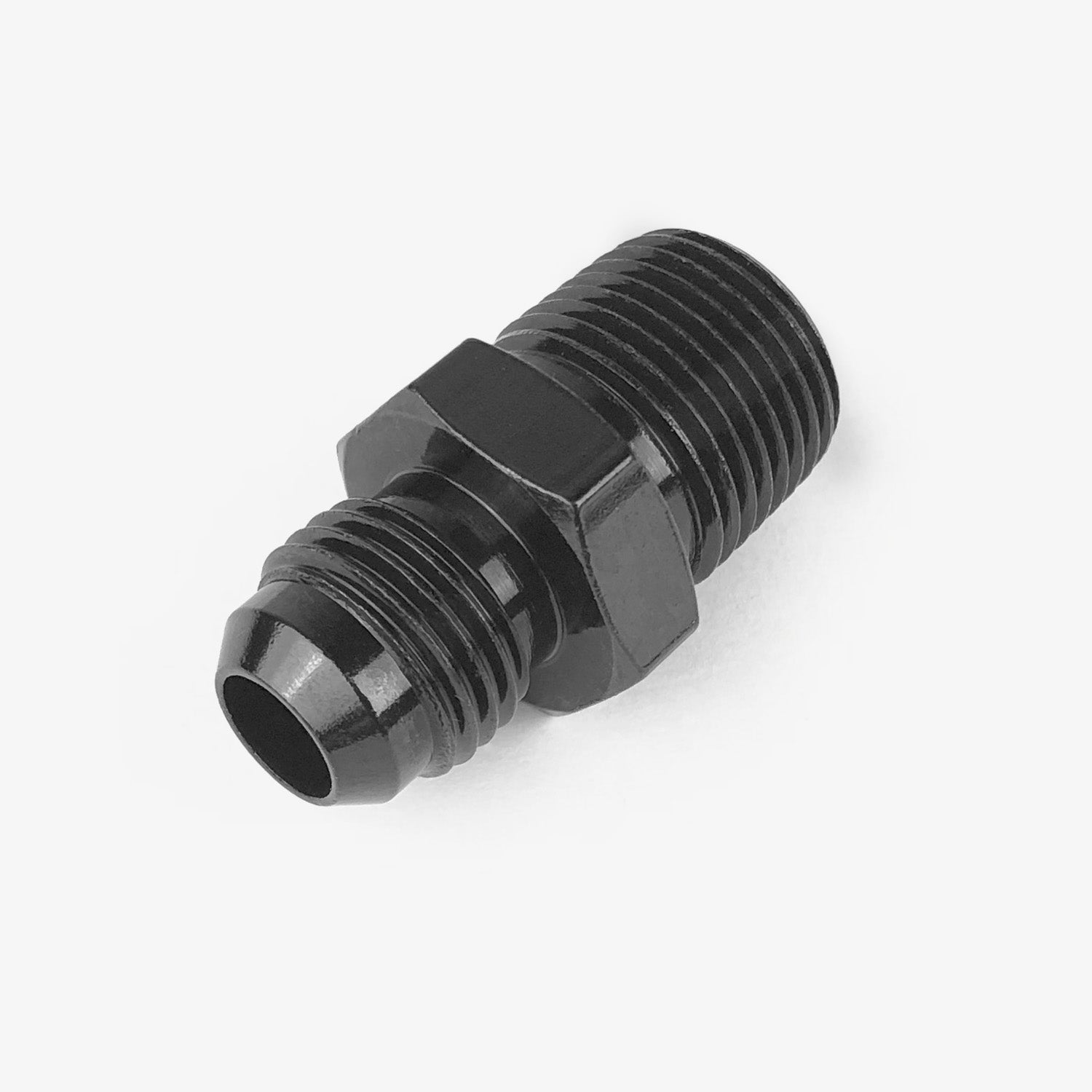 8AN To 3/8 NPT Male Straight Fitting