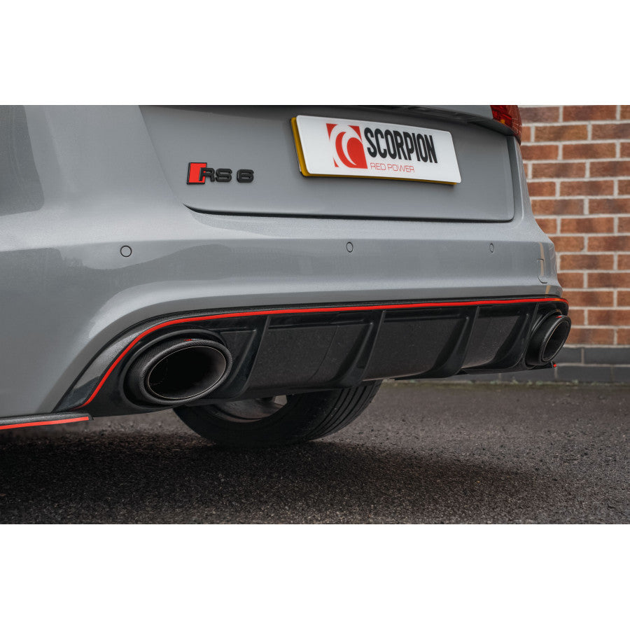 Audi RS6 C7 170 x 120mm Carbon Fibre Ascari RS trim (pair)