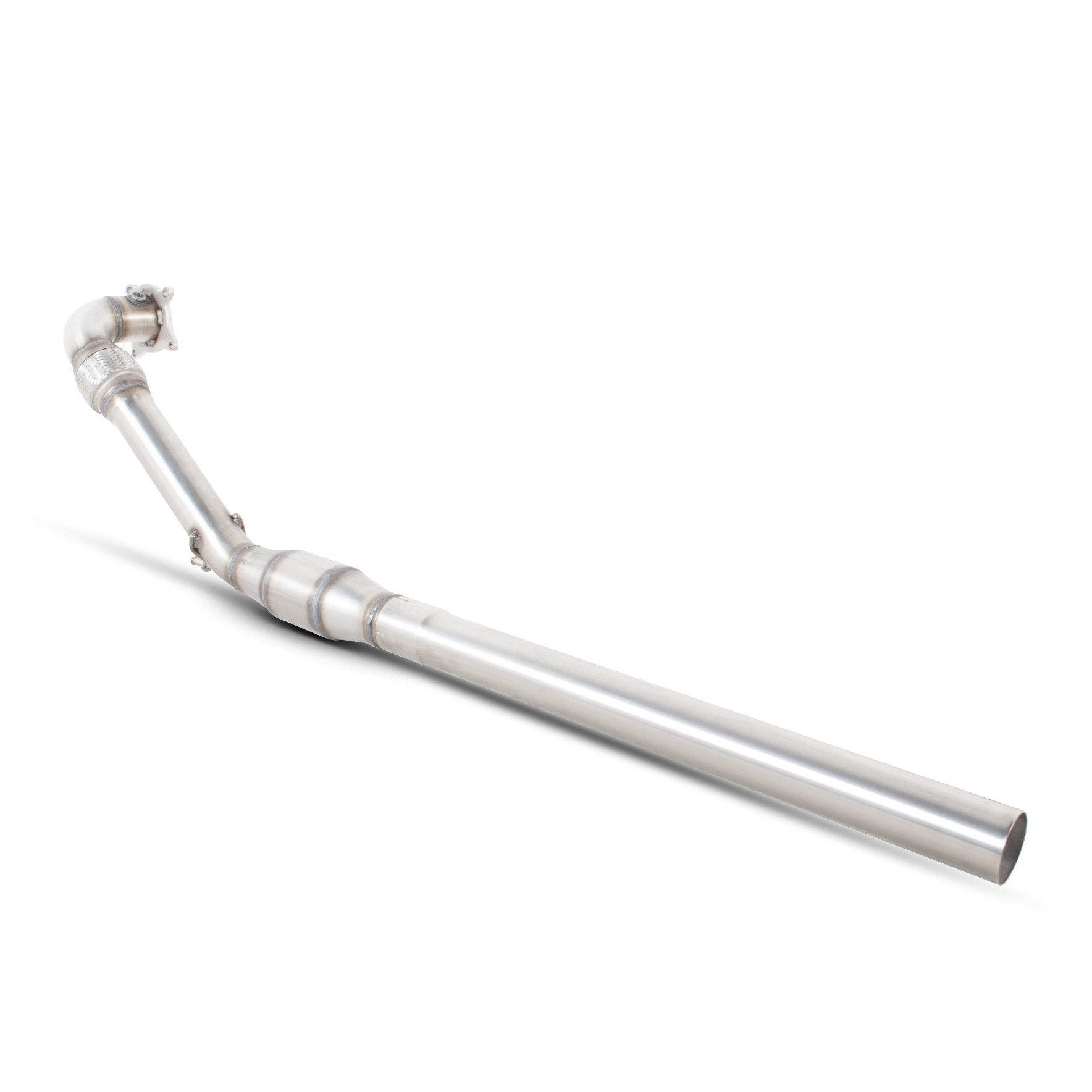 Audi TT S Mk2 Downpipe with a high flow sports catalyst SAUX026 Scorpion Exhaust