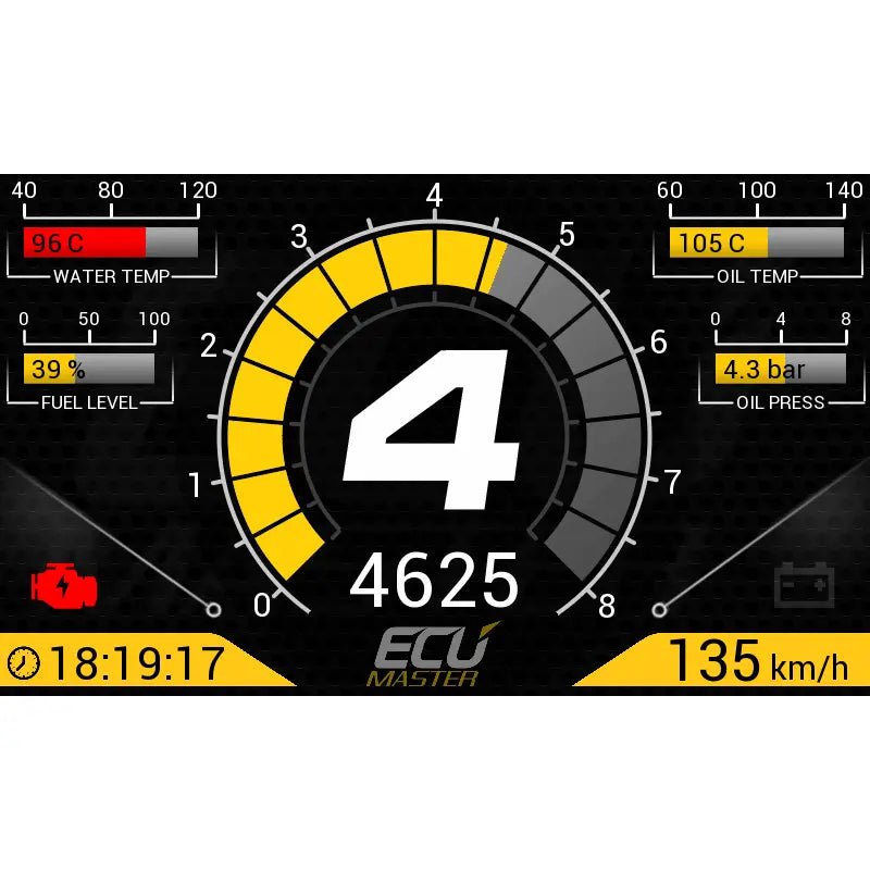 Ecumaster ADU Race Dash ADU5