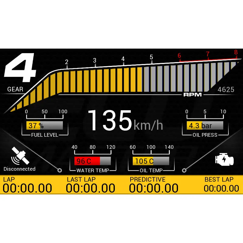 Ecumaster ADU Race Dash ADU5