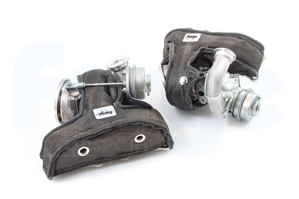 Forge BMW N54 Twin Turbo Pair of Turbo Blankets (1M & 335i)