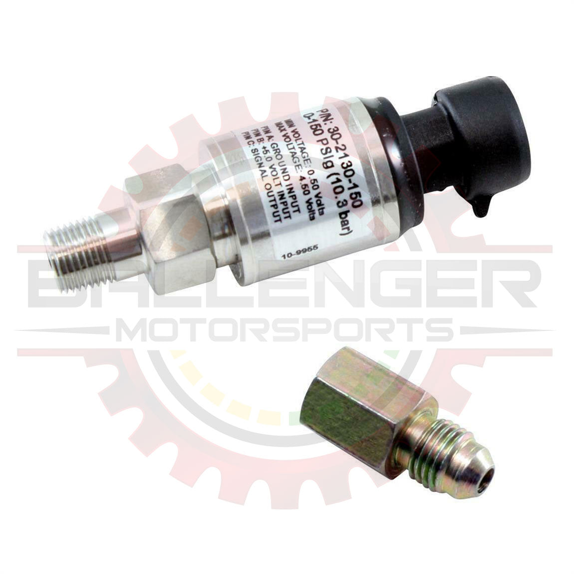 AEM 150 PSIg Stainless Sensor Kit Stainless Steel Sensor Body 1/8" NPT Male