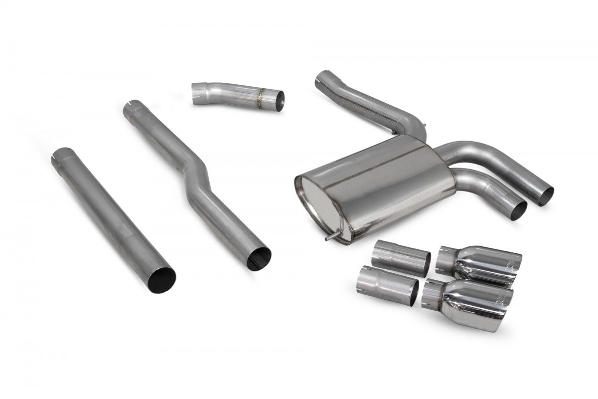 Scorpion Mini Mini Cooper S F55, Non-GPF Model (2014-18) Cat-Back System