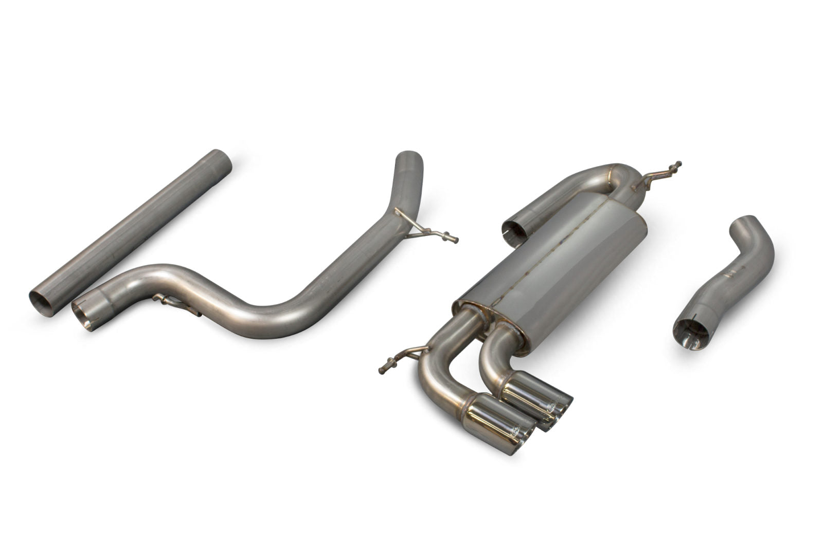 Scorpion VW Golf MK6 GT 2.0TDI (2009-13) Non-Resonated Cat-Back System