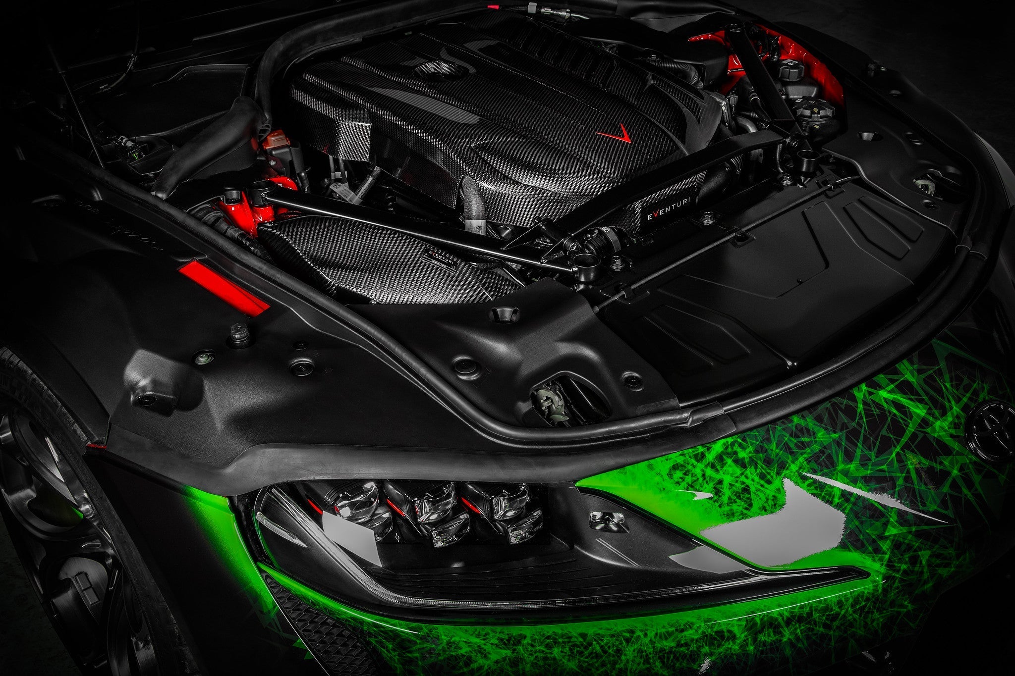 Eventuri Carbon Fibre Intake System - Toyota Supra MK5 (B58)