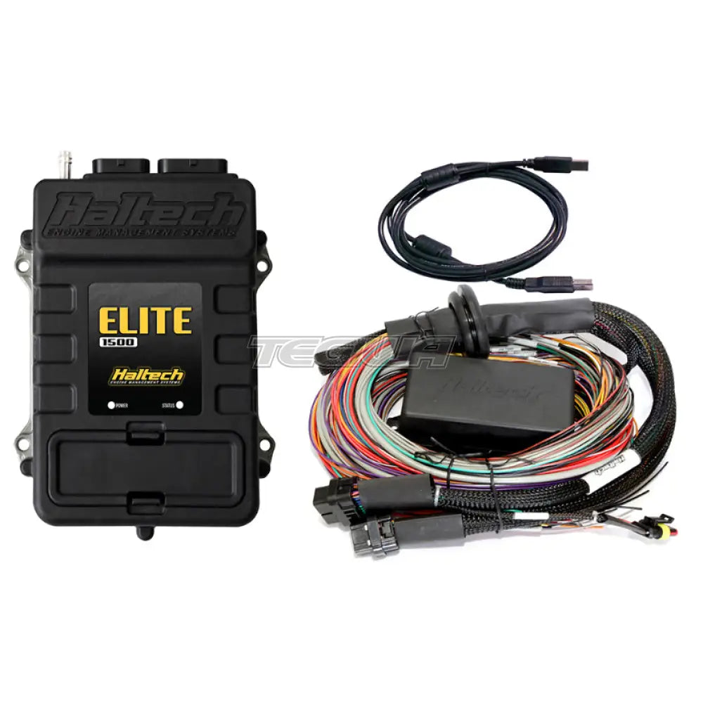 Haltech Elite 1500 + Premium Uni Wire-in Harness Kit 5.0m (16ft)