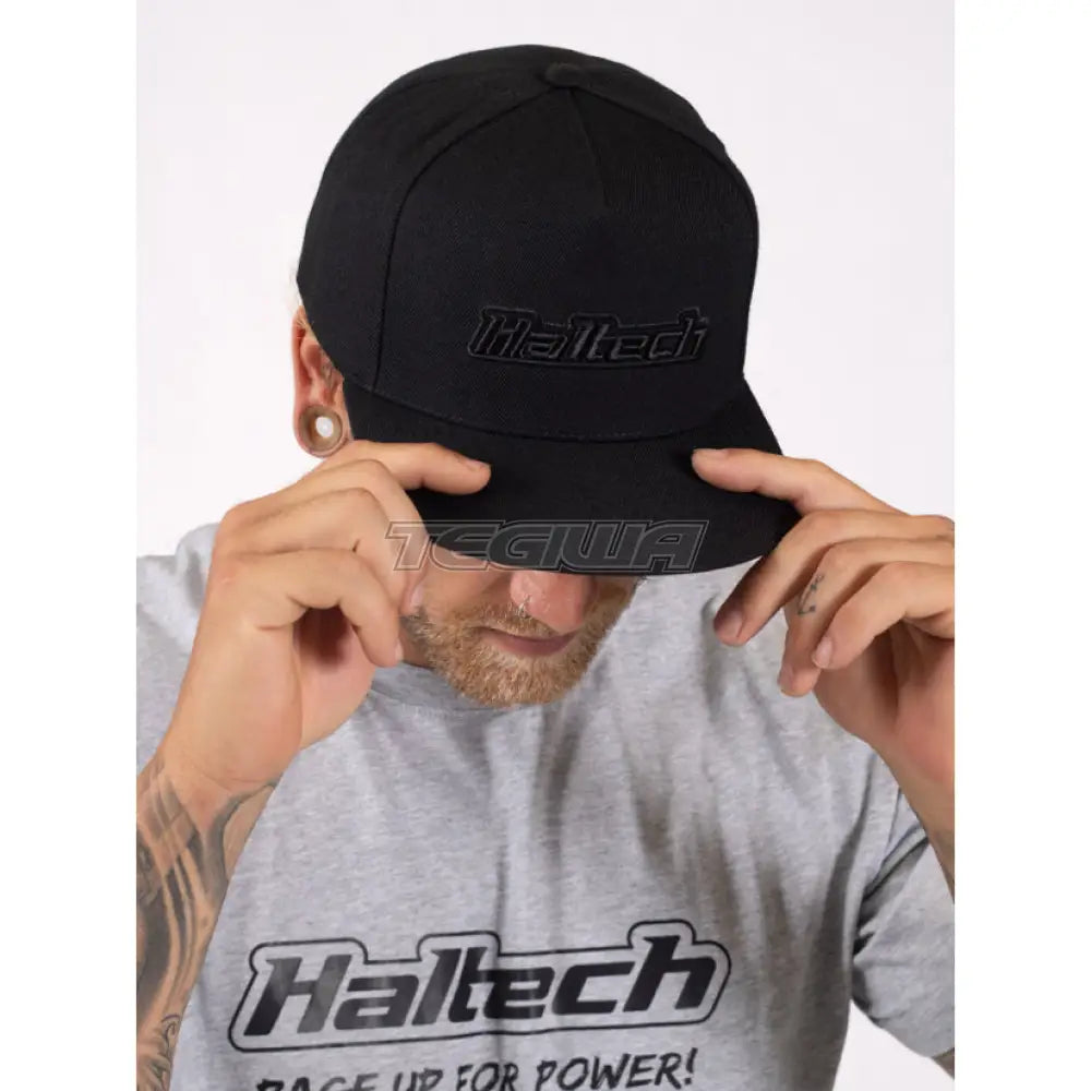 Haltech Snapback Black on Black