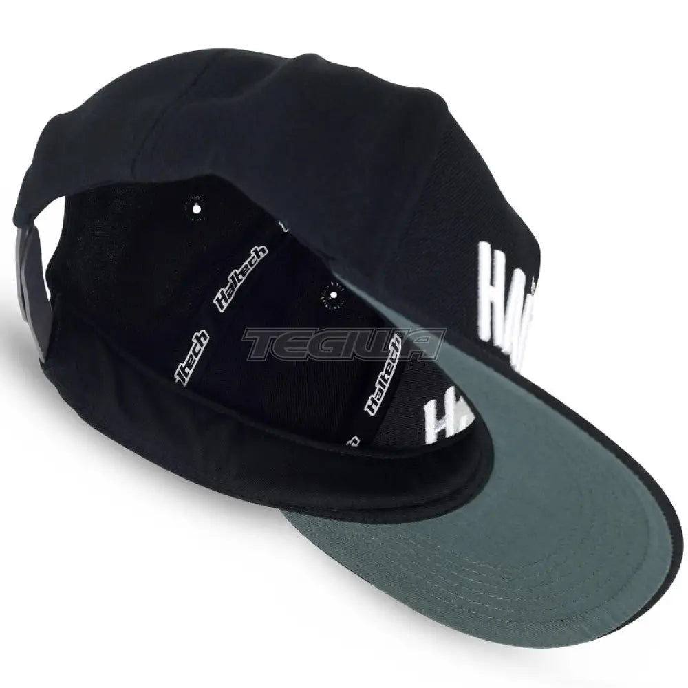 Haltech Snapback Black with White Text