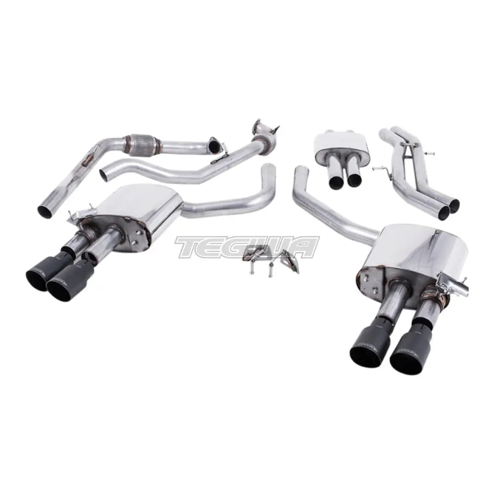 Milltek Audi S4 3.0 Turbo V6 B9 - Saloon/Sedan & Avant (Non Sport Diff Models) 2016-2023 Cat-back Exhaust