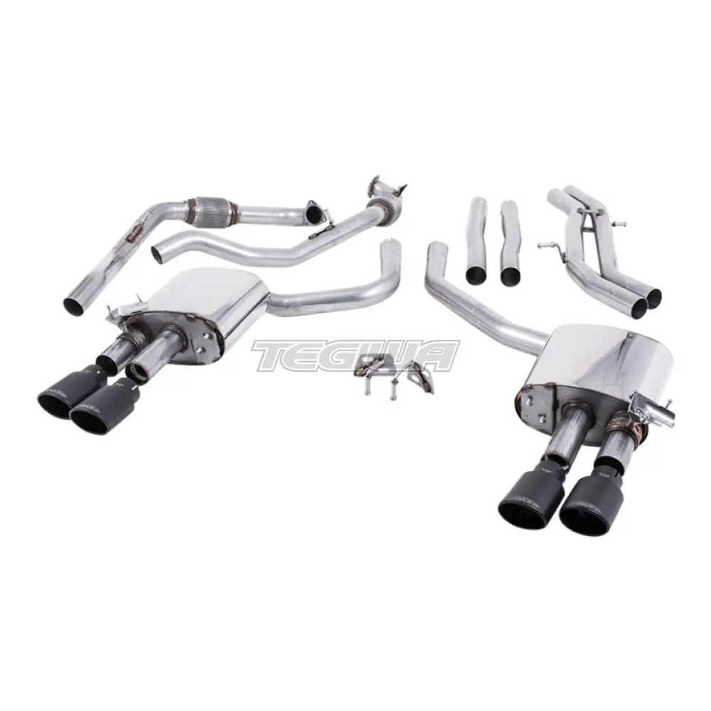 Milltek Audi S4 3.0 Turbo V6 B9 - Saloon/Sedan & Avant (Non Sport Diff Models) 2016-2023 Cat-back Exhaust
