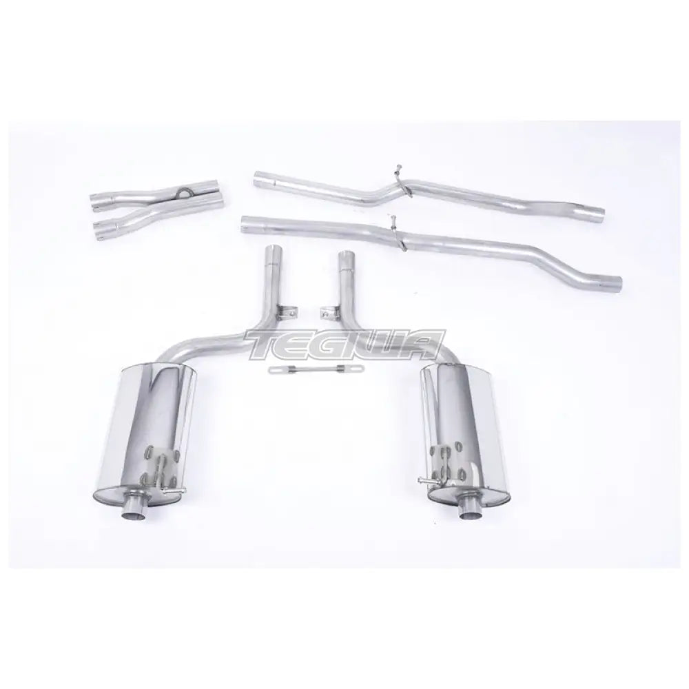 Milltek Audi S4 4.2 V8 quattro B6 Saloon/Sedan Avant & Cabriolet 2003-2005 Cat-back Exhaust