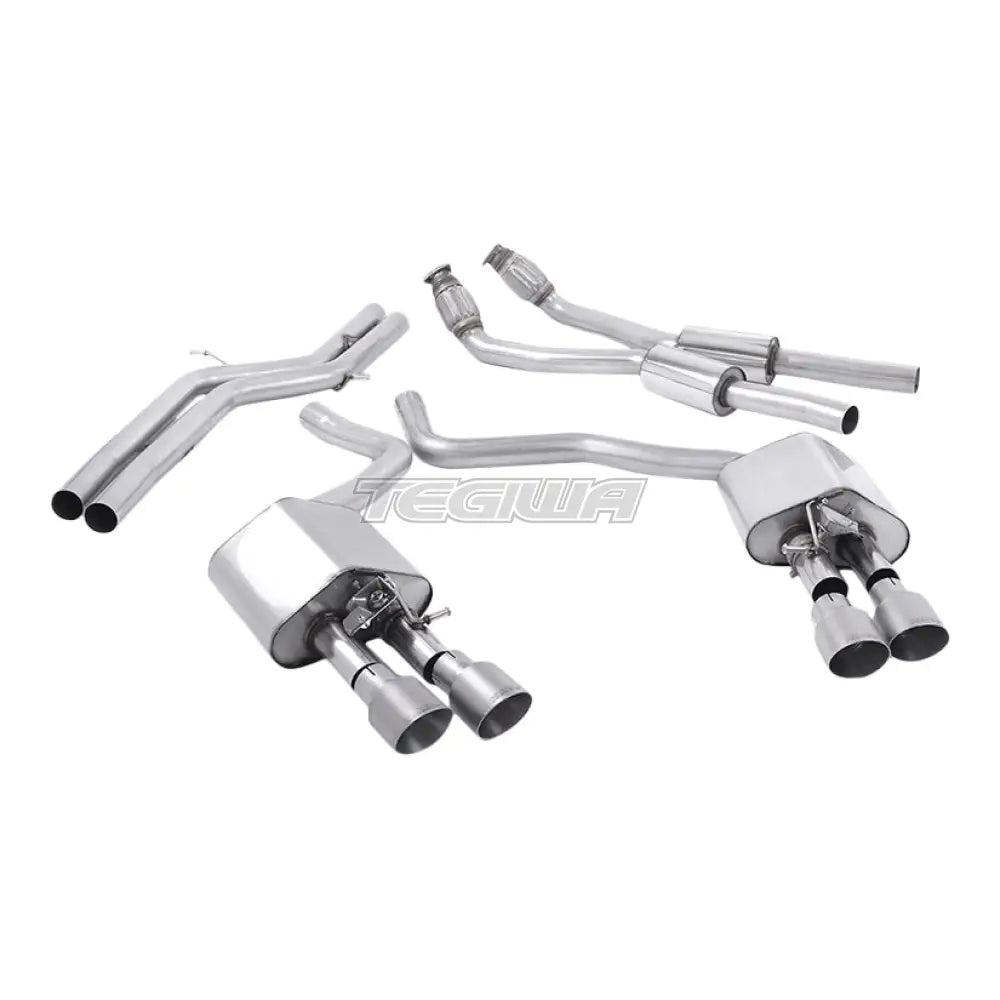 Milltek Audi S7 Sportback 4.0 TFSI quattro S tronic 2012-2018 Cat-back Exhaust
