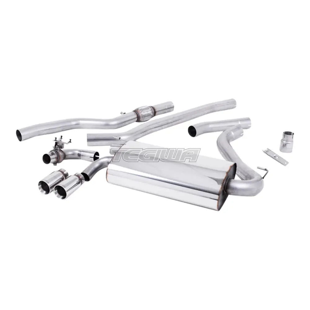 Milltek BMW 4 Series F32 428i Coupe (Manual Gearbox without Tow Bar None xDrive & N20 Engine Only) 2014-2018 Cat-back Exhaust