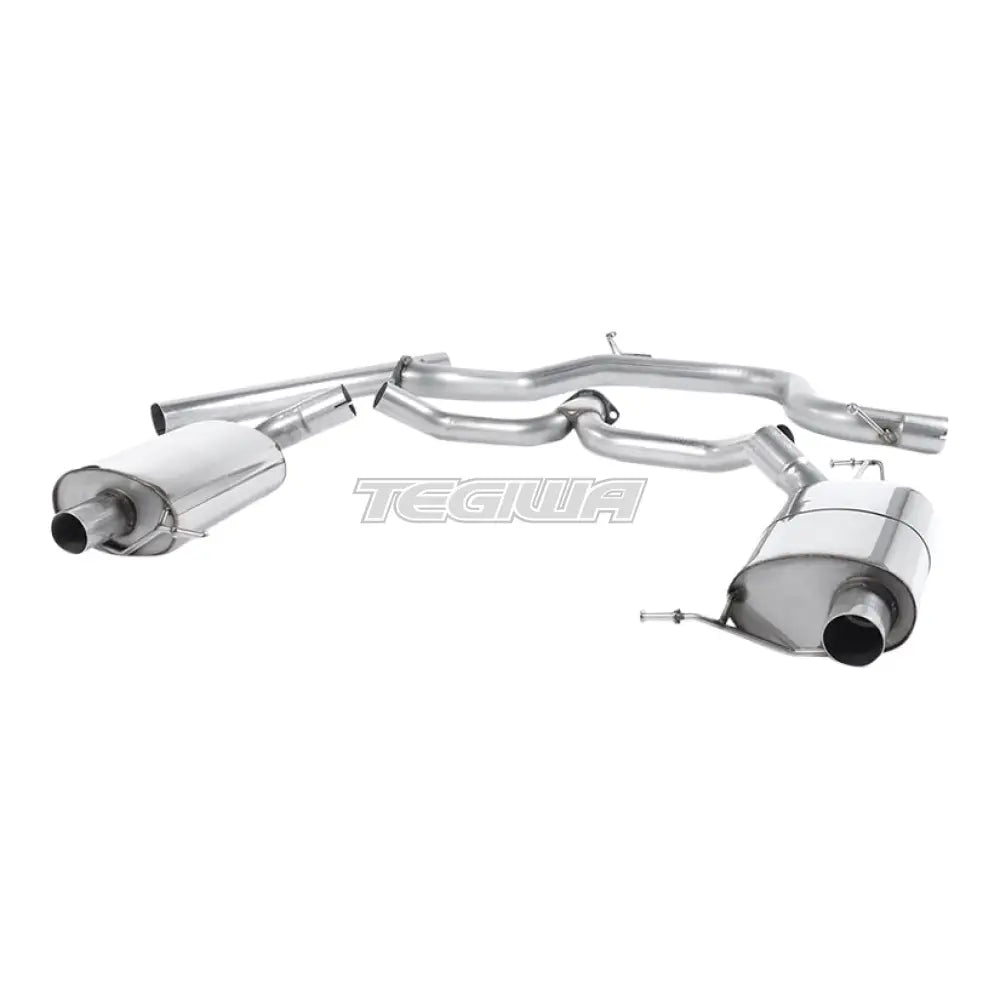 Milltek Skoda Octavia vRS 2.0 TSI 245PS Hatch & Estate (manual and DSG-auto OPF/GPF Only & Post Facelift) 2019-2020 Cat-back Exhaust