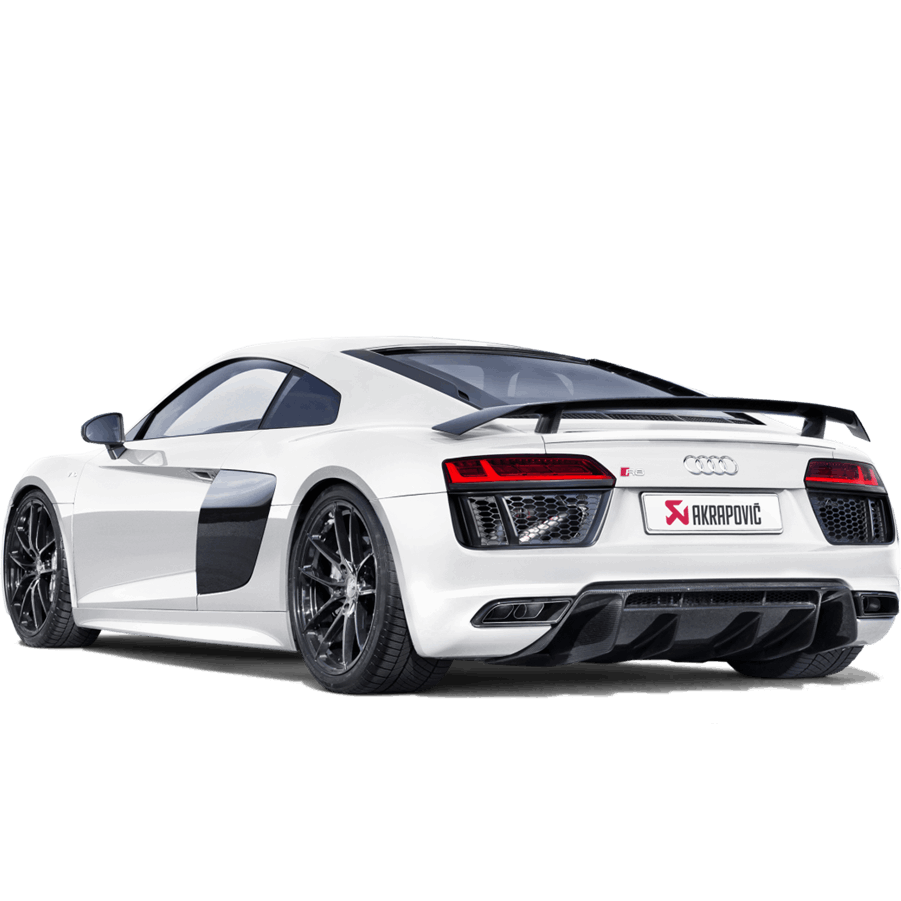Audi R8 Coupe / Spyder 5.2 FSI | Akrapovic | Slip-On Line (Titanium) - Does not fit Post 2019 vehicles, with facelift styling