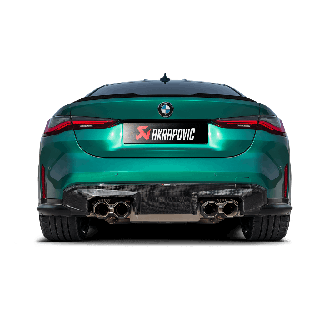 BMW M3 / M4 (G80 / G82 / G83) | Akrapovic | Evolution Line System - Carbon Octagonal Tips