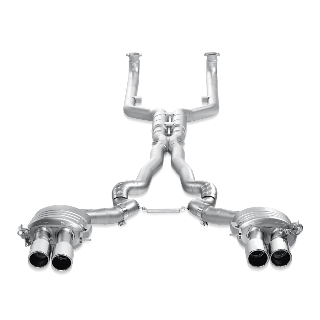 BMW M6 Grand Coupe (F06) | Akrapovic | Evolution Line System - Titanium Tips