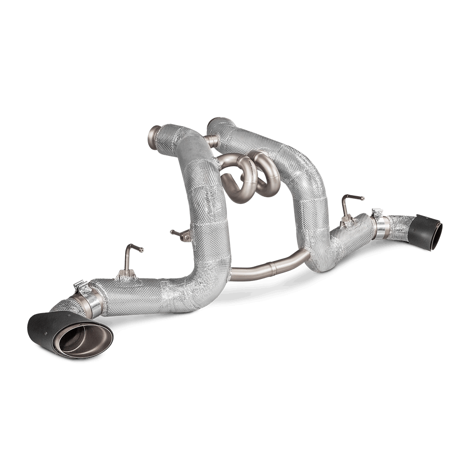 Mclaren 540C / 570S / 570S Spider / 570GT | Akrapovic | Slip-On Line (Titanium)