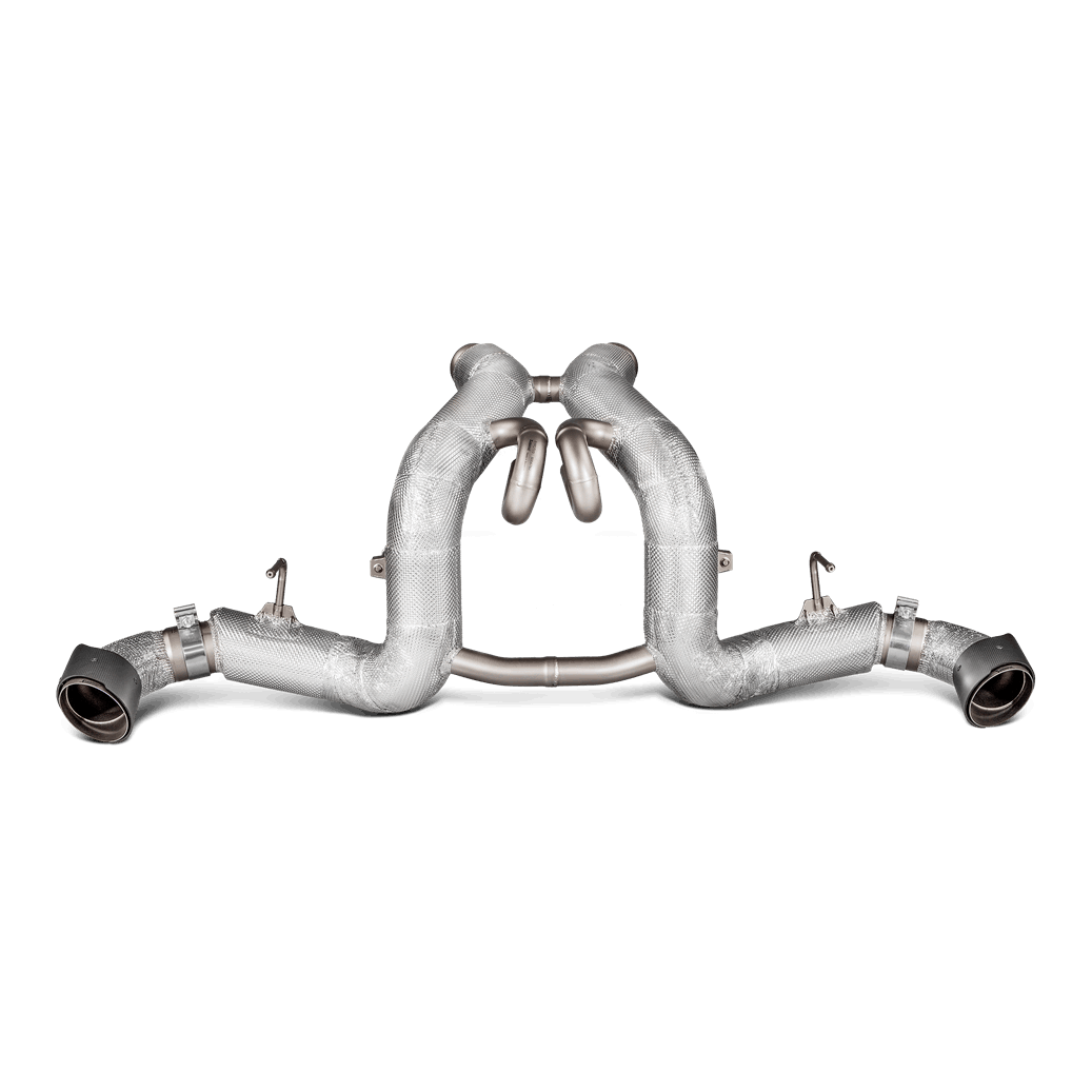 Mclaren 540C / 570S / 570S Spider / 570GT | Akrapovic | Slip-On Line (Titanium)