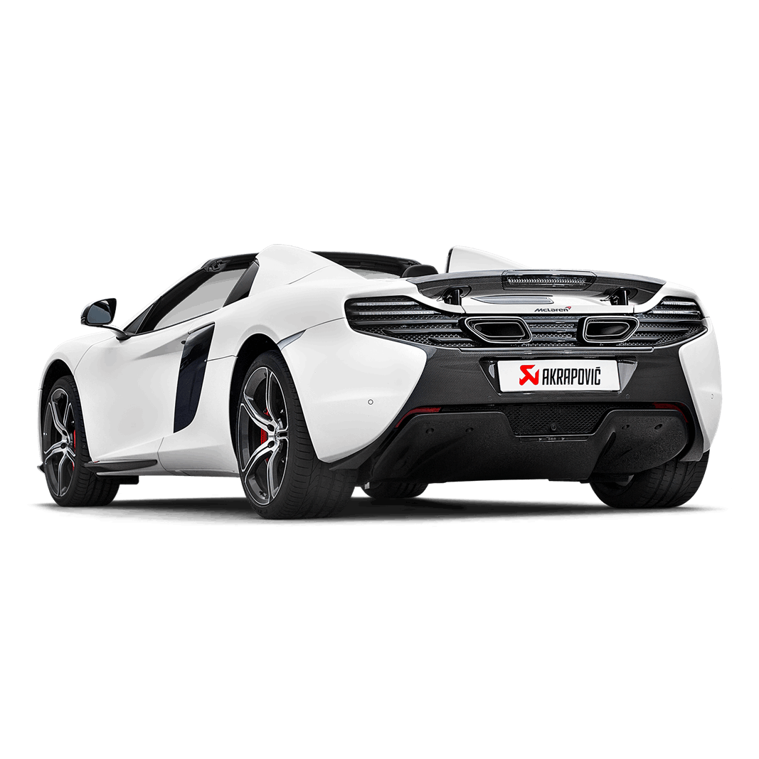 Mclaren 650S/650S Spyder | Akrapovic | Slip-On Line (Titanium)