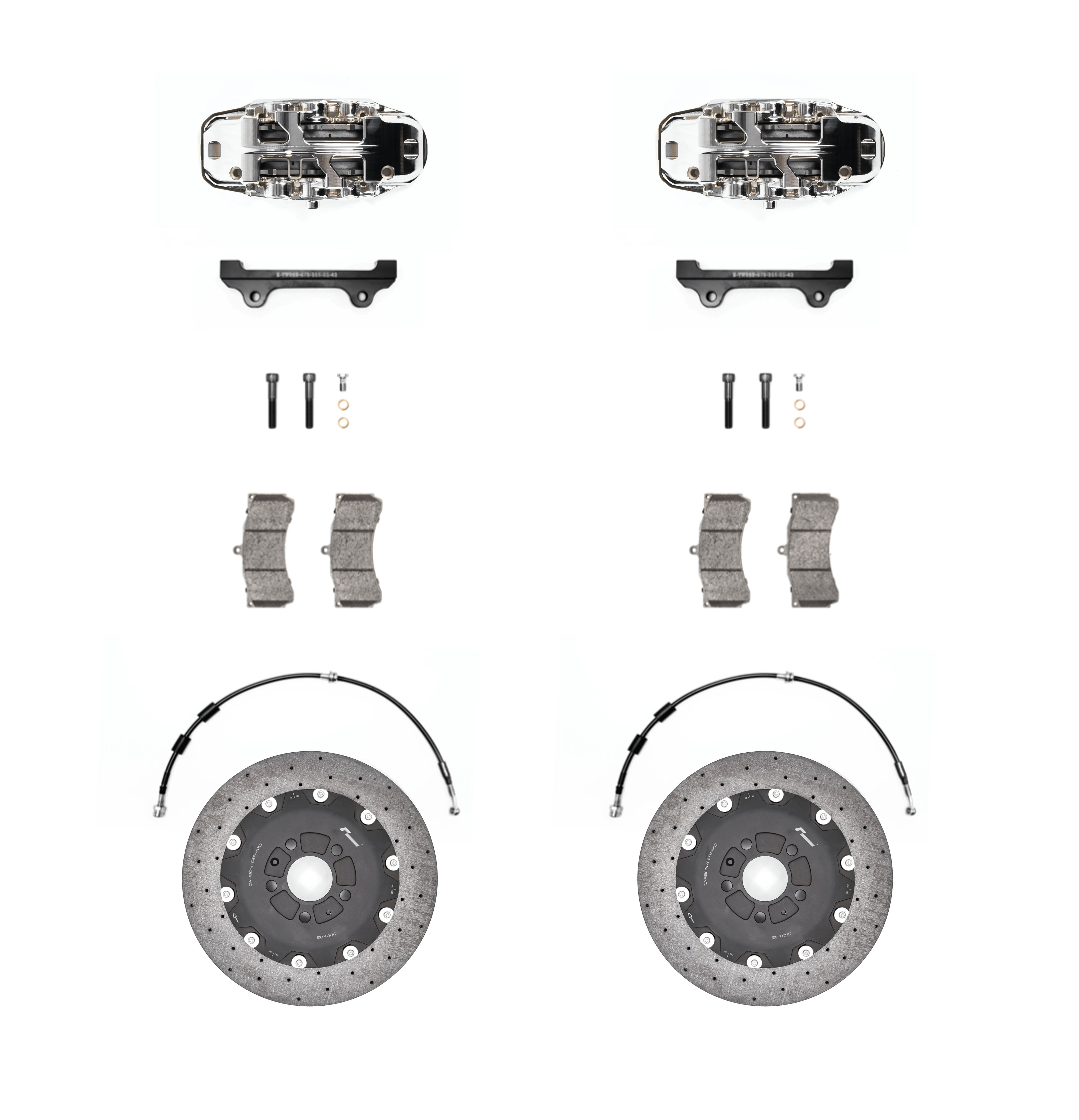 Racingline Stage 3+ Carbon-Ceramic Big Brake Kit