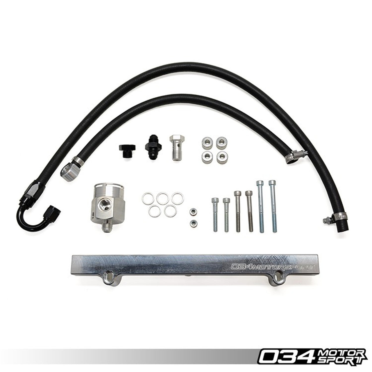 034Motorsport 'Drop In' Billet Aluminium Fuel Rail Upgrade Kit for 1.8T Engines