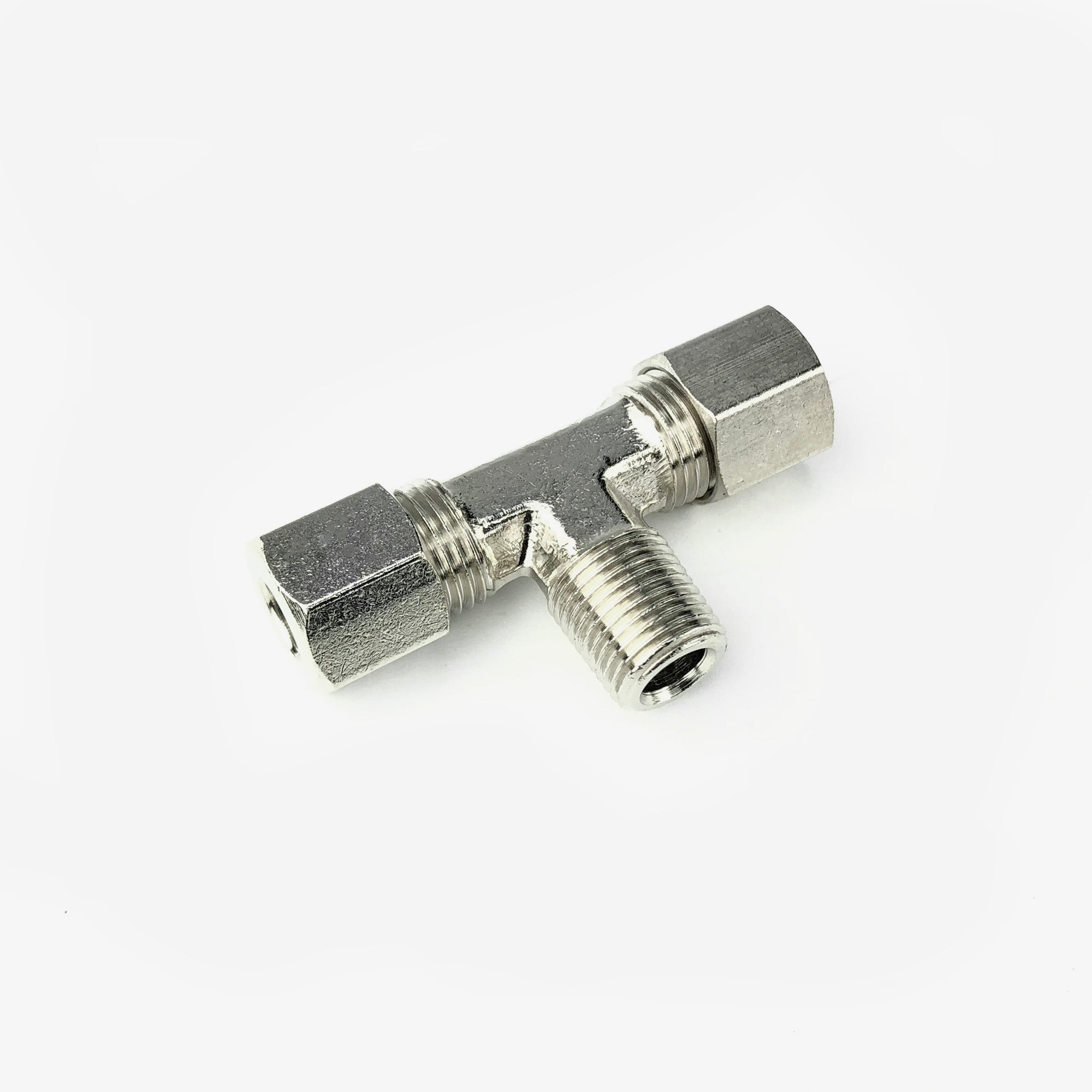 3/16" Tube To 1/8 NPT Male Branch Tee Fitting