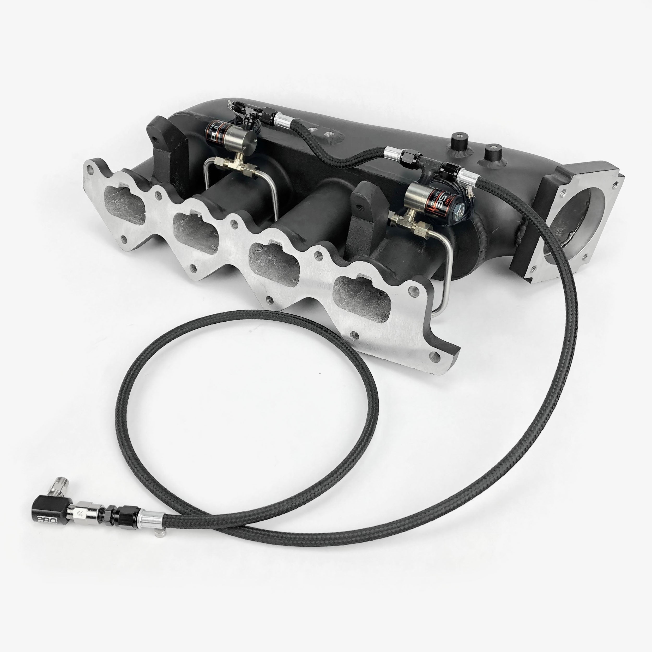 ProMeth Signature Series 4 Cylinder Direct Port With Elbow Nozzle Holders & Split Distribution Block (Ubend-It))