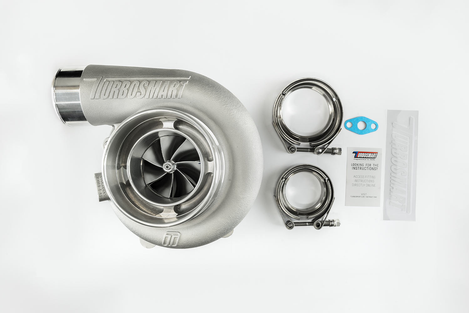 Turbosmart TS-1 Turbocharger 6262 V-Band 0.82AR Externally Wastegated Reversed Rotation