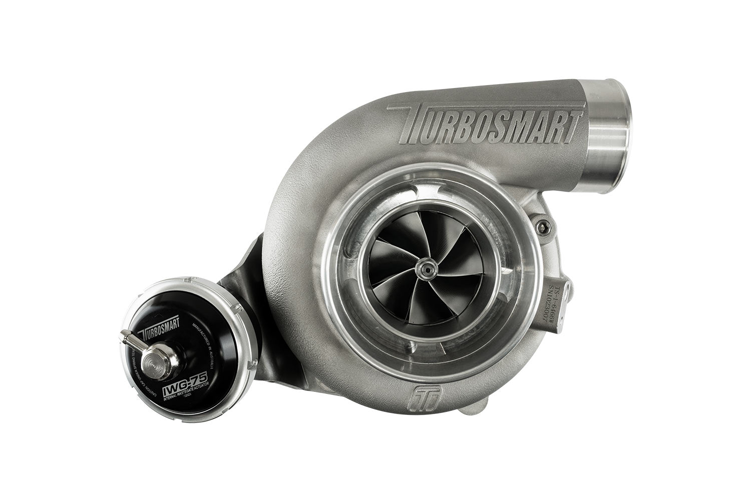 Turbosmart TS-2 Turbocharger Water Cooled 6466 V-Band 0.82AR Internally Wastegated