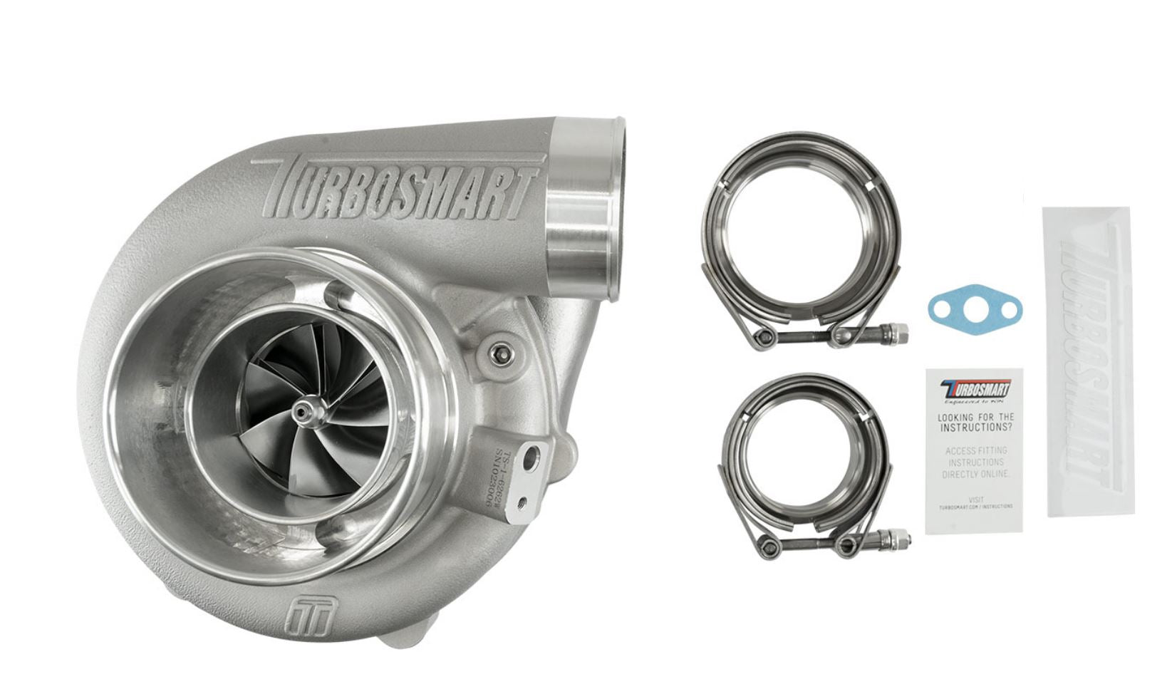 Turbosmart TS-1 Turbocharger 6466 V-Band 0.82AR Externally Wastegated