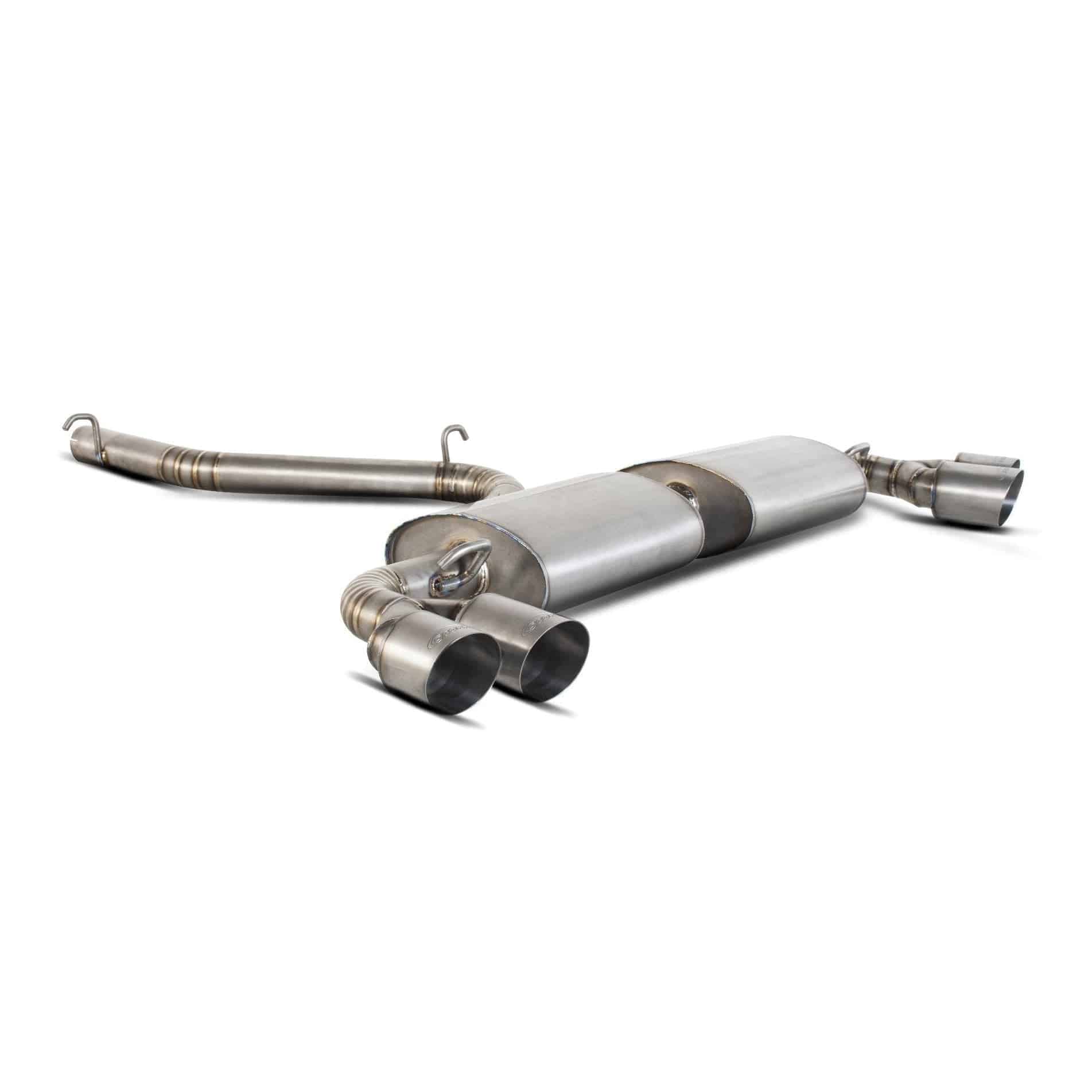 Audi TT S Mk2 Titanium cat-back system SAU026-TI Scorpion Exhaust