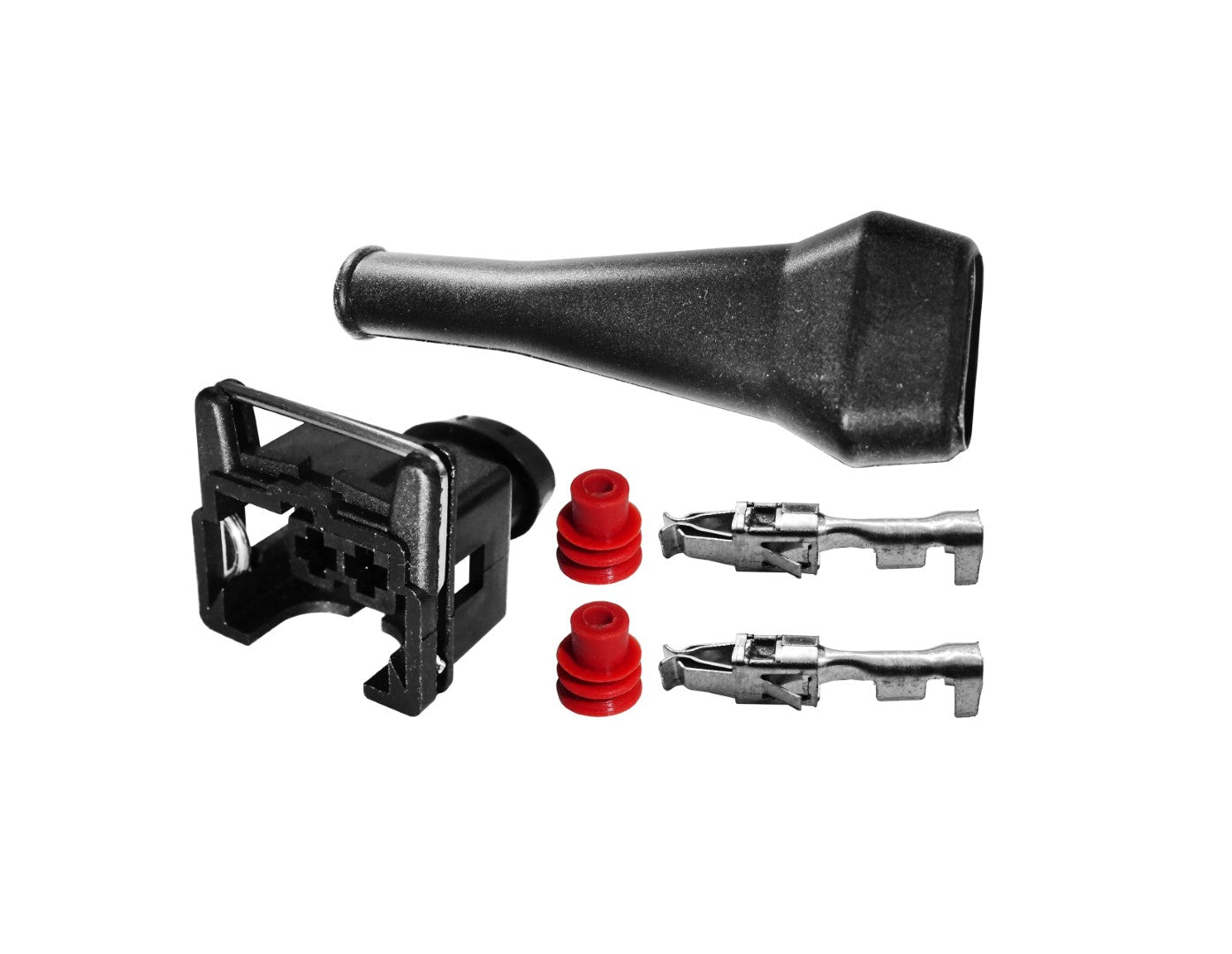 Bosch Mini Timer Style Plugs with Pins, Dust Seals & Boot