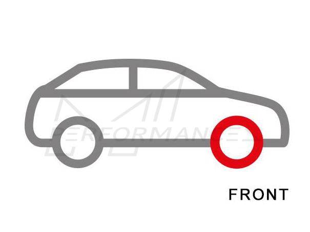 EBC BMW F90 M5 Redstuff Sport Front Brake Pads - Brembo Caliper
