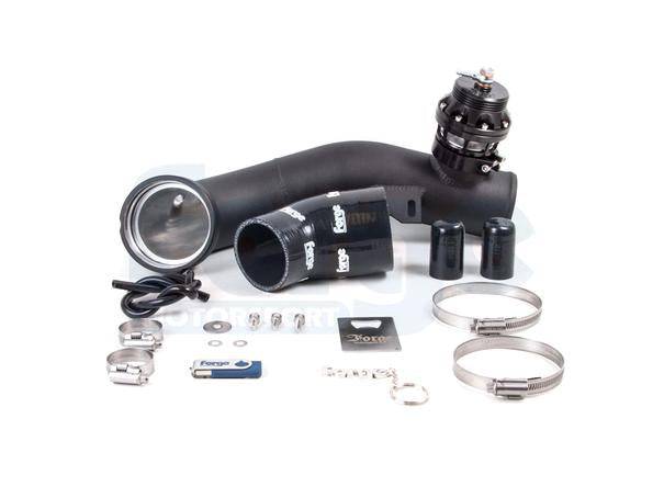 Forge BMW N54 Chargepipe with BOV (1M, 135i & 335i)