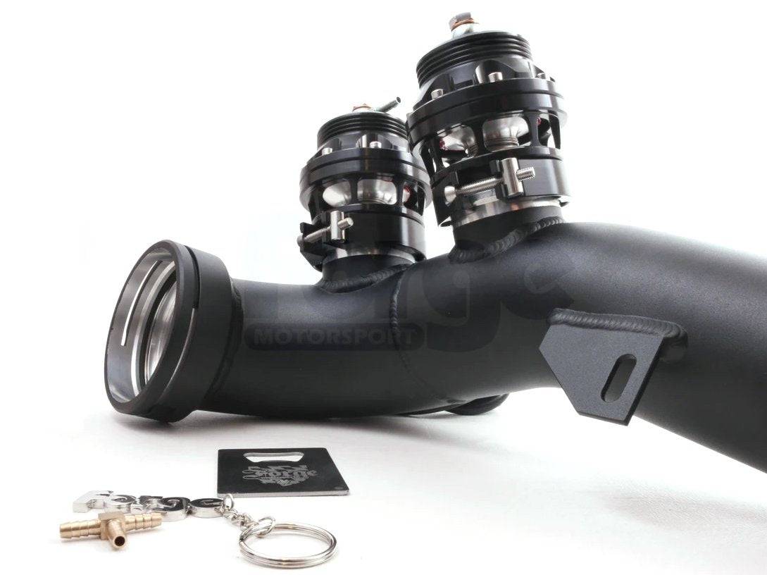 Forge BMW N54 Chargepipe with Twin BOV 335i