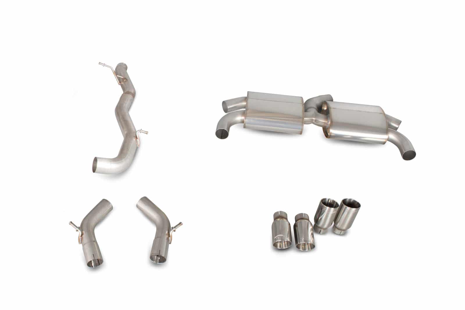 Scorpion Audi S3 2.0T 8V (3DR & Sportback) (2013-2016) Cat-Back System
