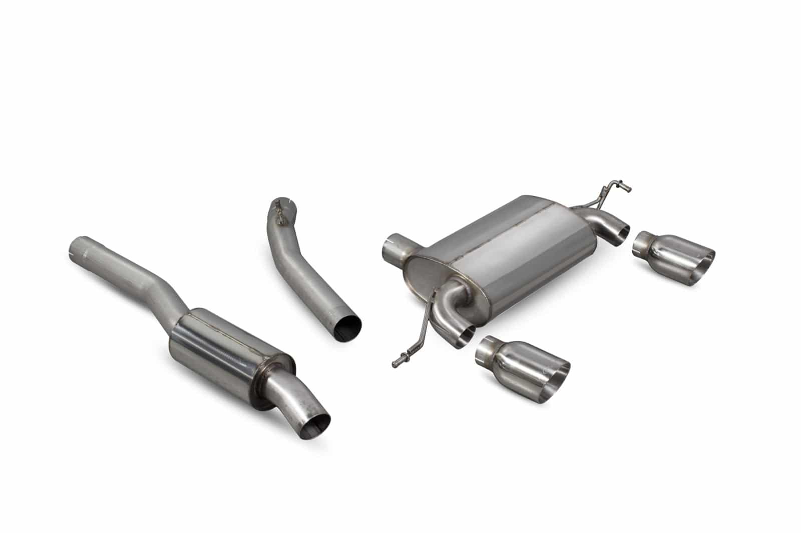 Scorpion Audi TT MK1 Quattro 180/225 (99-06) Resonated Cat-Back System