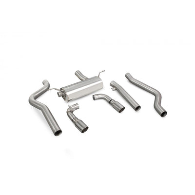 Scorpion BMW M240i (16-18) Non-Res Cat-Back System With Electronic Valves