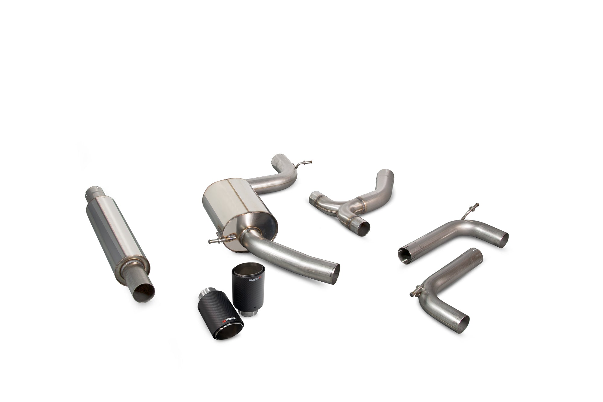 Scorpion Volkswagen Golf GTI MK7.5 Non-GPF Models (2017-18) Cat-back System