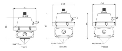 FPR800 1/8 NPT - RED