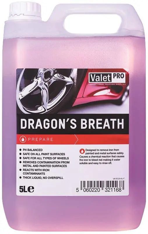 ValetPro Dragon's Breath pH Neutral Wheel Cleaner 5L