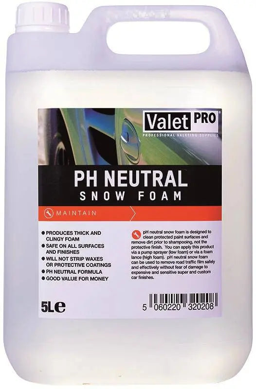 ValetPro pH Neutral Snow Foam 5L