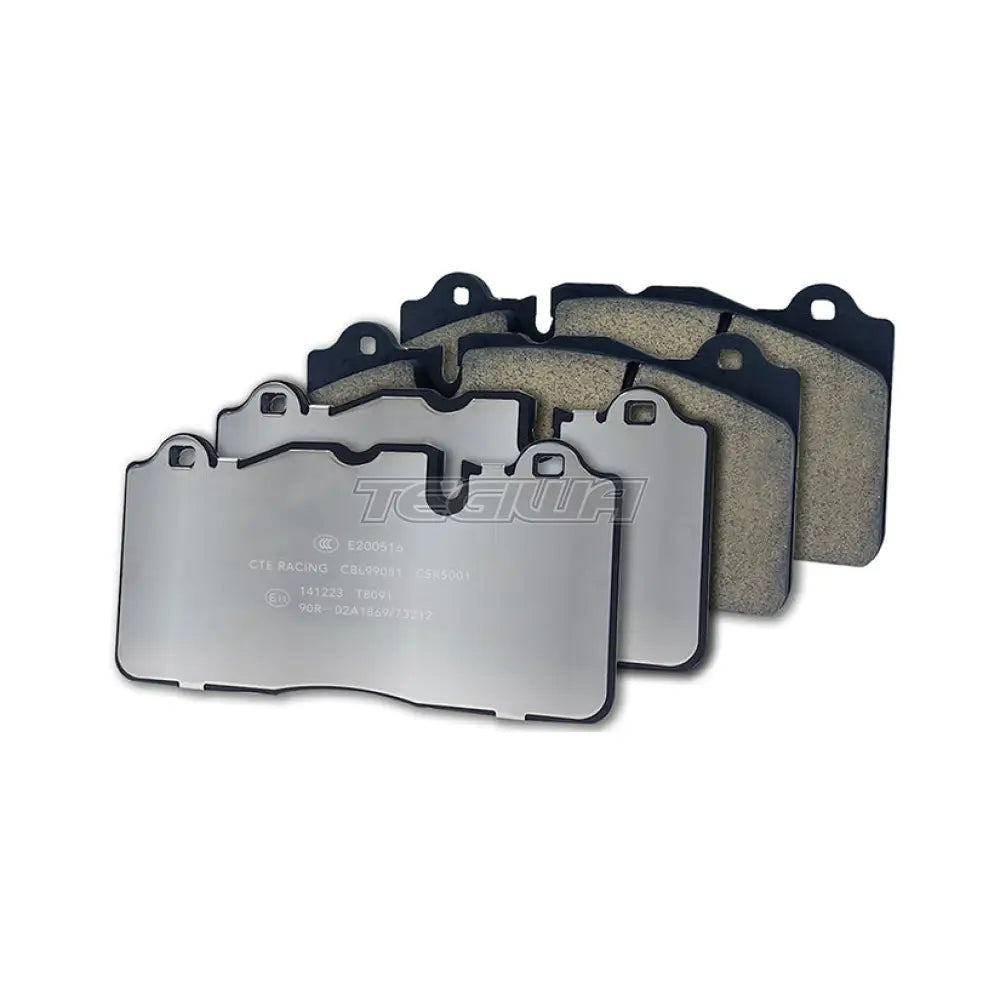 CTE Carbon Ceramic Street and Track Brake Pads to Fit AP Racing Caliper 4-Pot CP8530/8540/8560/9540/9541/9542