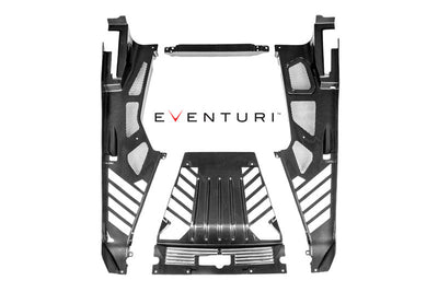Eventuri Carbon Fibre Engine Cover Set - Lamborghini Huracan