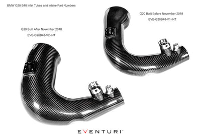 Eventuri Carbon Fibre Intake System - BMW G20 (B48) POST NOV 2018