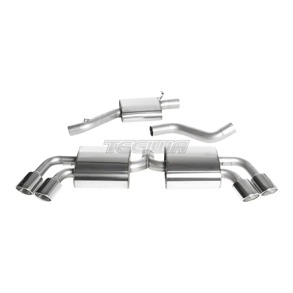 Milltek Audi TT Mk2 TTS quattro 2008-2014 Large-bore Downpipe and De-cat Exhaust - SSXAU747
