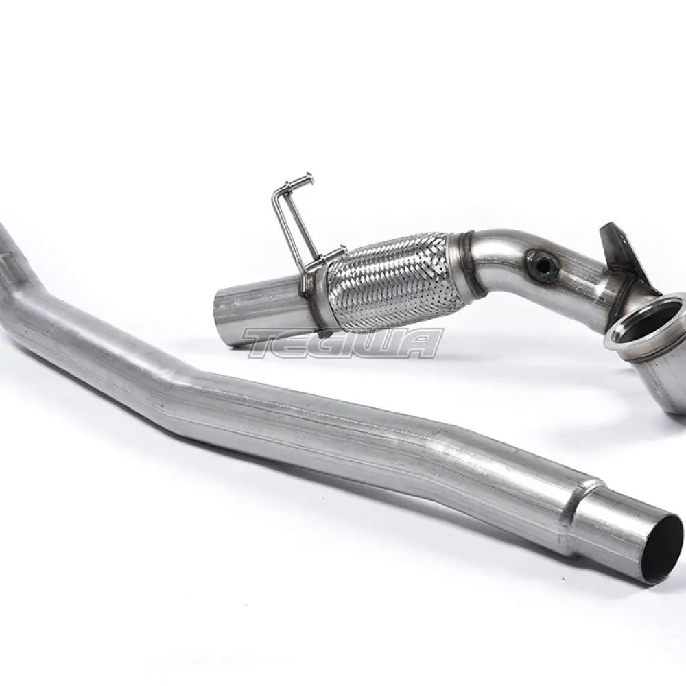 Milltek Seat Leon Cupra 280 & 290 2.0 TSI (Non OPF/GPF Models) 2014-2017 Large-bore Downpipe and De-cat Exhaust - Fits OE System - Clearance
